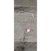 Bracelet de cheville argent Zline