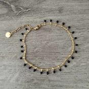 Bracelet doré Lyana
