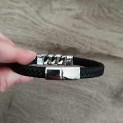 Bracelet en cuir Laurent
