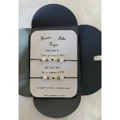 Carte-bracelet Père/fils