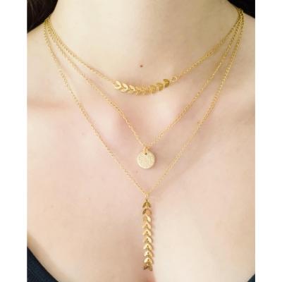 Collier doré Alyssa