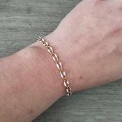Bracelet doré Flora