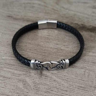 Bracelet en cuir Ewen