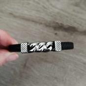 Bracelet en cuir Laurent