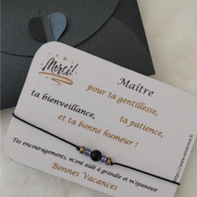Carte-bracelet maître