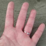 Bague argentée Marjorie