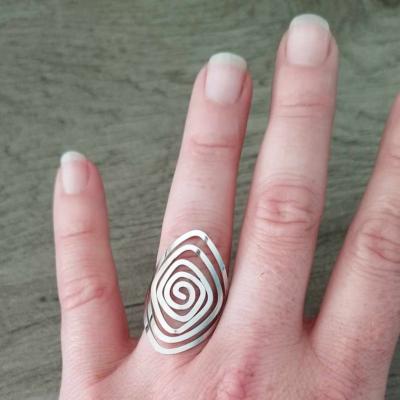 Bague argentée Marjorie