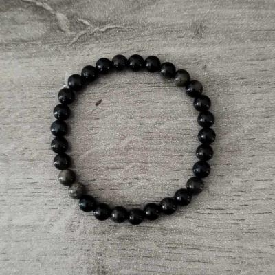 Bracelet "Révélateur" en Obsidienne