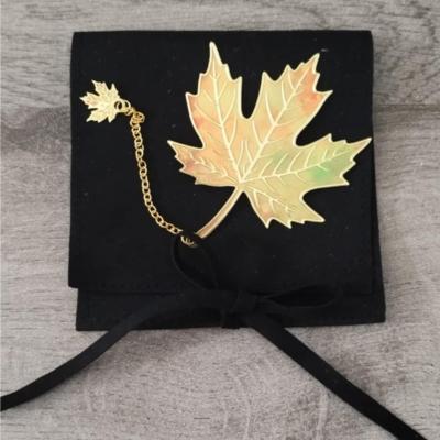 Marque Page feuille automnale