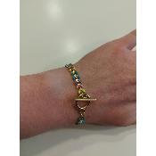 Bracelet chaîne en acier inoxydable Cyrille