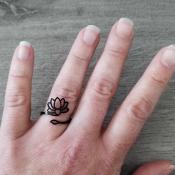 Bague noire Mlissandre