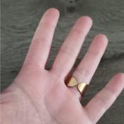 Bague dorée Arwen