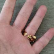 Bague dorée Nour