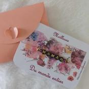 Carte-bracelet Meilleure Maman