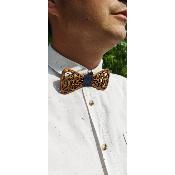 Noeud papillon homme en bois