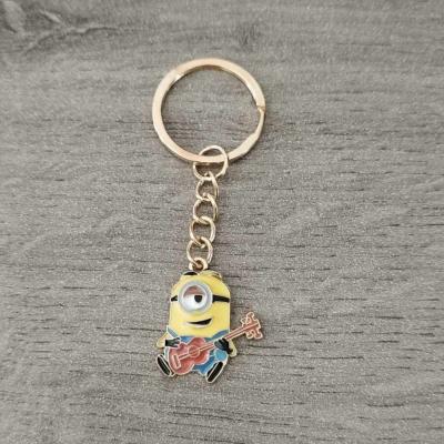 Porte clés minion musicien