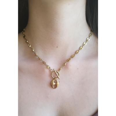 Collier doré Isalys