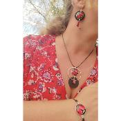 Bracelet cordon Fleur