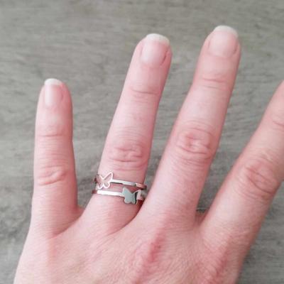 Bague argentée Alex
