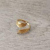 Bague dorée Alya