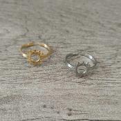 Bague argentée Aïcha