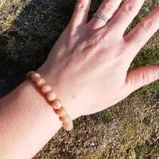 Bracelet "Amitié" en pierre de Soleil