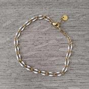 Bracelet doré Flora