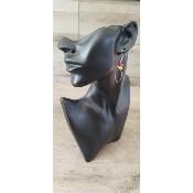 Pendantes argente Amanda