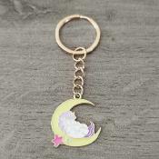 Porte cls lune et licorne