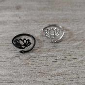 Bague argentée Mélissandre