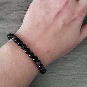 Bracelet "Révélateur" en Obsidienne