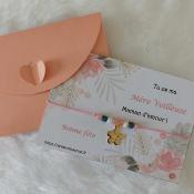 Carte-bracelet Fête des Mères
