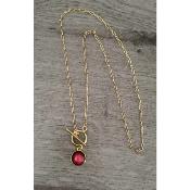 Collier doré Romane