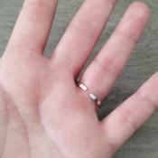 Bague argentée Aïcha