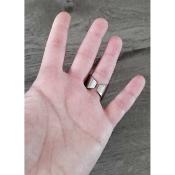 Bague argentée Athénaïs