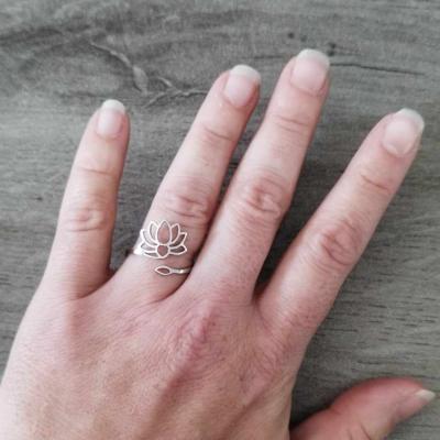 Bague argentée Mélissandre