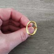 Bague dorée Marlène