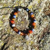 Bracelet cordon signe astrologique "Vierge"