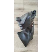 Pendantes bronze er rose Lydia