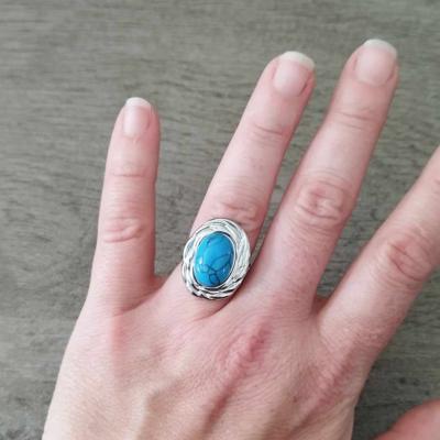 Bague argentée Anaïs