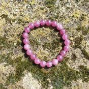 Bracelet "Confiance en soi" en Lépidolite