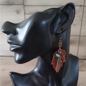 Pendantes bronze Esther