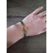 Bracelet chaîne en acier inoxydable Cyrille