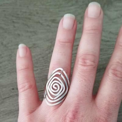 Bague argentée Marjorie