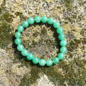 Bracelet "Tranquillité" en Aventurine verte
