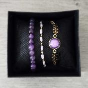 Coffret 3 bracelets Abigaïl