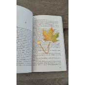Marque Page feuille automnale