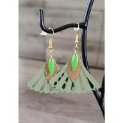 Pendantes dorées Lily