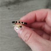 Bague dorée Maélie