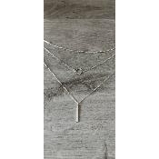Collier argenté Kiara